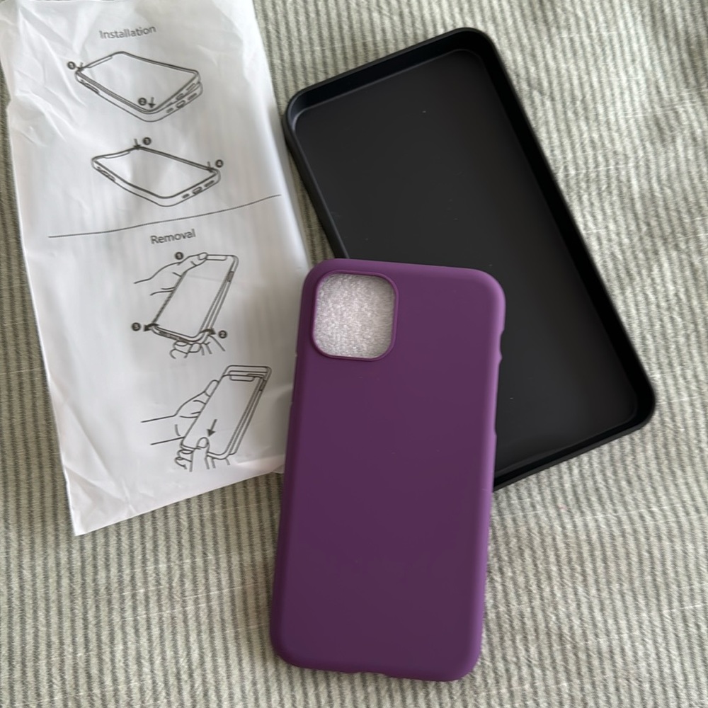 iPhone case, for iPhone 11 Pro, purple, new